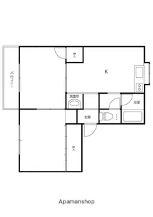 ルミエール【101号室】の間取り