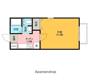 モナリエ7【207号室】の間取り