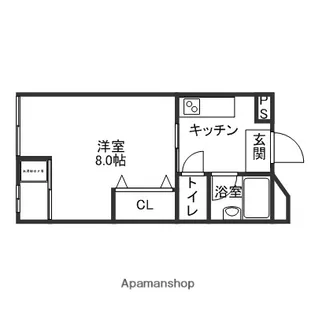 サンシャインコーポ【302号室】の間取り