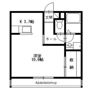 マノワール【103号室】の間取り