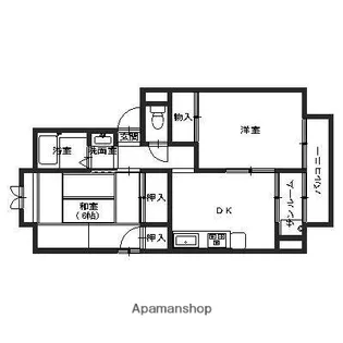 メゾン・F【105号室】の間取り