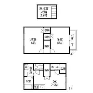 PASEO【101号室】の間取り