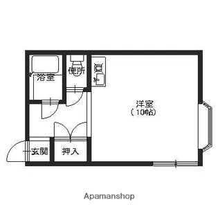 ヴィラノーブル【102号室】の間取り