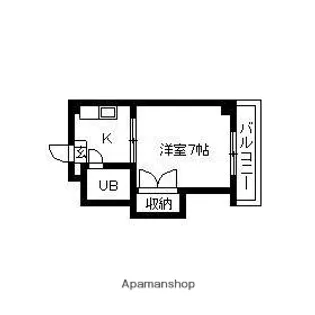 武蔵野ビル【207号室】の間取り