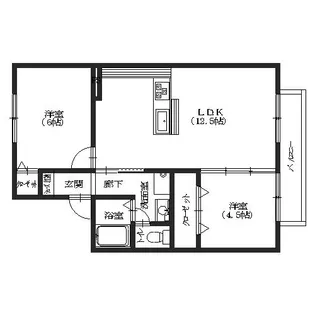 ブリアール・K【2階】の間取り