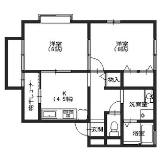 シャルム17【2階】の間取り