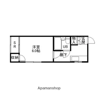 ラフォーレ8【101号室】の間取り