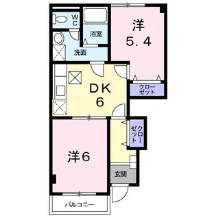 グラン・リーオⅡ【1階】の間取り