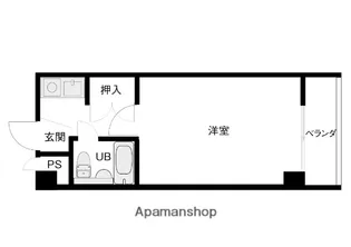 ロイヤルシティ【403号室】の間取り
