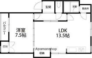ドルフ 301【101号室】の間取り