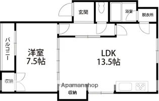ドルフ 301【202号室】の間取り