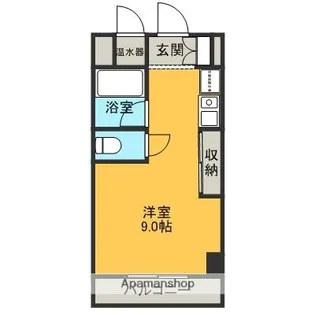シェモア駅西【203号室】の間取り