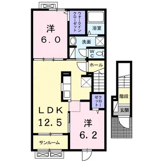 ゴールデン ステップⅡ【2階】の間取り