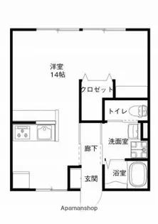 ドリーム20【205号室】の間取り