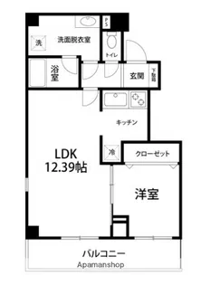 ファーストレーベン長田【703号室】の間取り