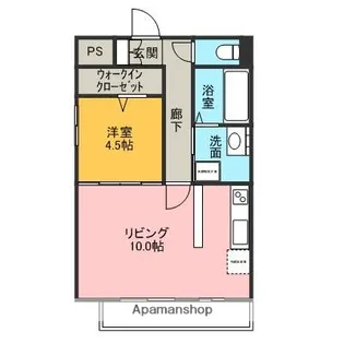 トリアス【205号室】の間取り