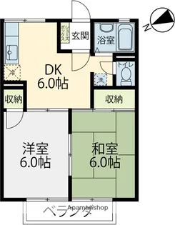 パレーシャルY・T【102号室】の間取り