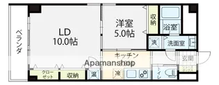 ファーストレーベン広岡【307号室】の間取り