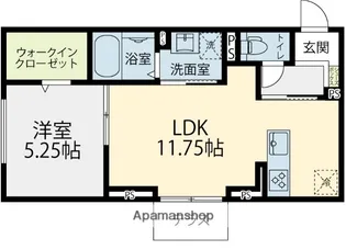 ポンパブランカ17【103号室】の間取り