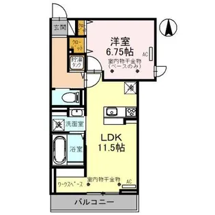 DーRESIDENCE諸江Ⅰ【2階】の間取り