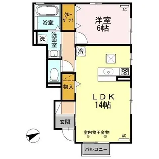 COMFORT・N(コンフォート・エヌ)【1階】の間取り