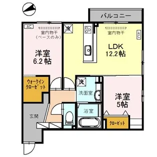 クレッシェンド. R【3階】の間取り
