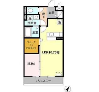 BANYAN TREE(バニヤン ツリー)【3階】の間取り