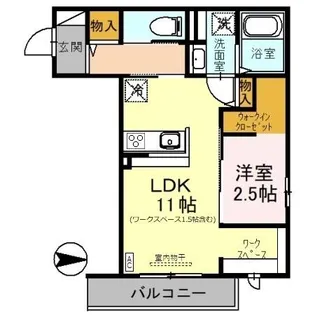 リベルタ【2階】の間取り