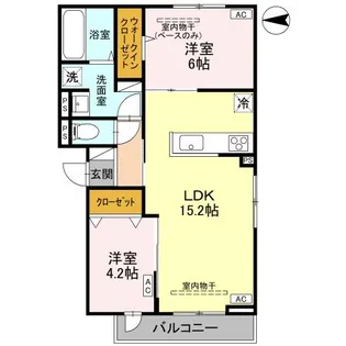 DR松村COEUR【2階】の間取り