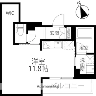 グラン ロフォス (GRAN ROFOSU)【203号室】の間取り