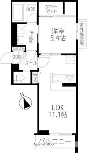 グラン ロフォス (GRAN ROFOSU)【3階】の間取り