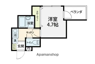 KCCオンワードベース【410号室】の間取り