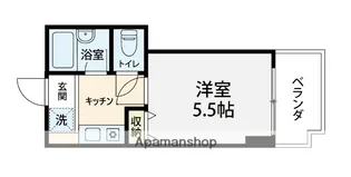 KCCオンワードベース【206号室】の間取り