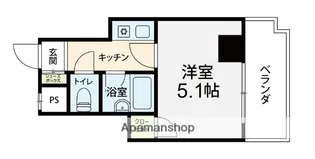 KCCオンワードベース【407号室】の間取り