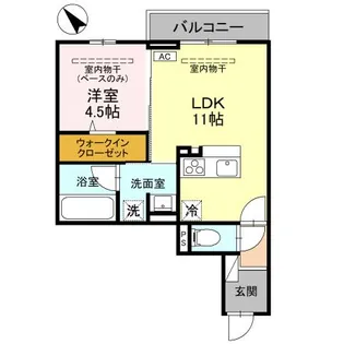 グレイスフルN【3階】の間取り