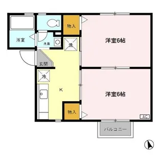 リオン21【2階】の間取り