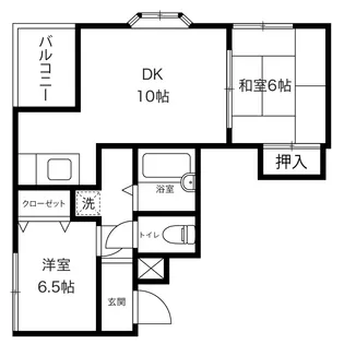 AOIマンション【401号室】の間取り