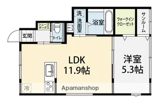 SEIZE A【1階】の間取り
