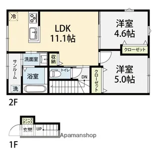 SEIZE A【2階】の間取り