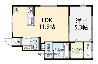 SEIZE B【1階】の間取り