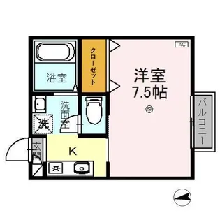 リンデンハイム【2階】の間取り