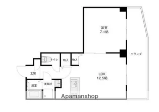アネックス3811【201号室】の間取り