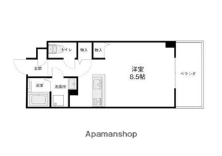 アネックス3811【111号室】の間取り