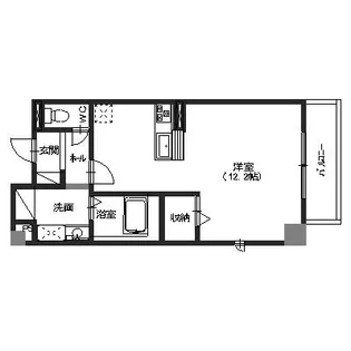 ノースドール【303号室】の間取り