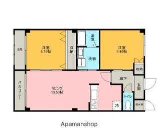 プラトン ブリエ【202号室】の間取り