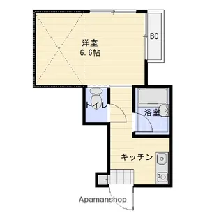 グランドV&M【203号室】の間取り
