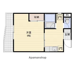 ハイムM2【202号室】の間取り