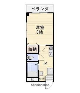 グリーンヒルタガミ【307号室】の間取り