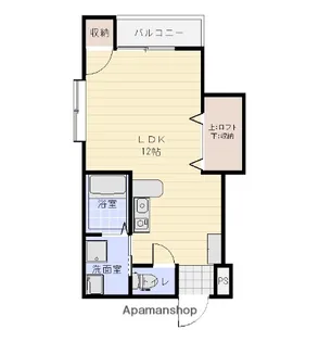 クレセント【105号室】の間取り