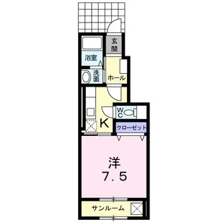 ISLAND【1階】の間取り